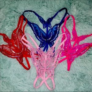 4 Butterfly Thongs